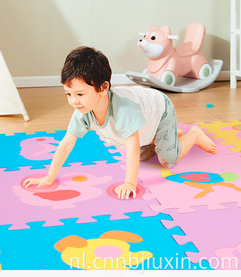 Children's puzzle splicing floor mat